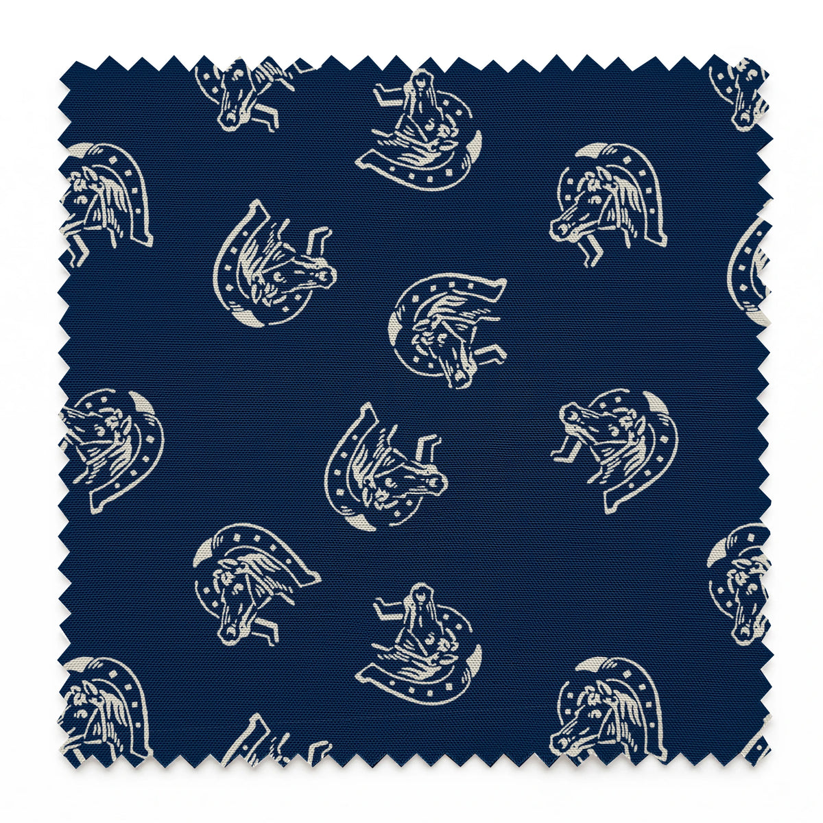 Cheyanne on Navy Fabric