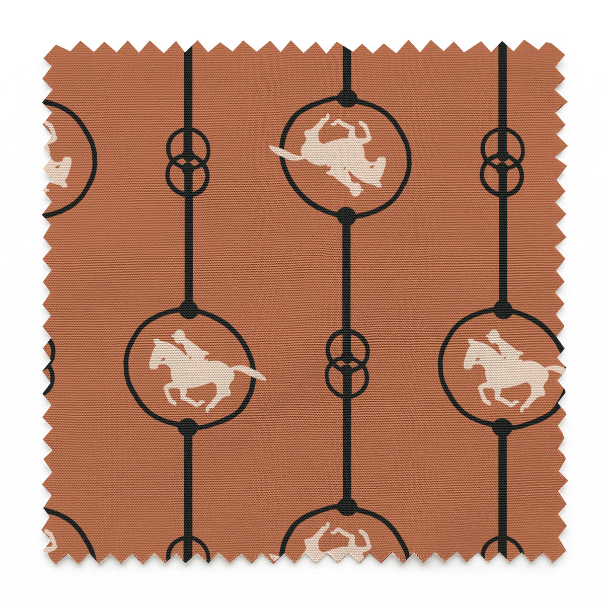 Brooks on Sienna Fabric