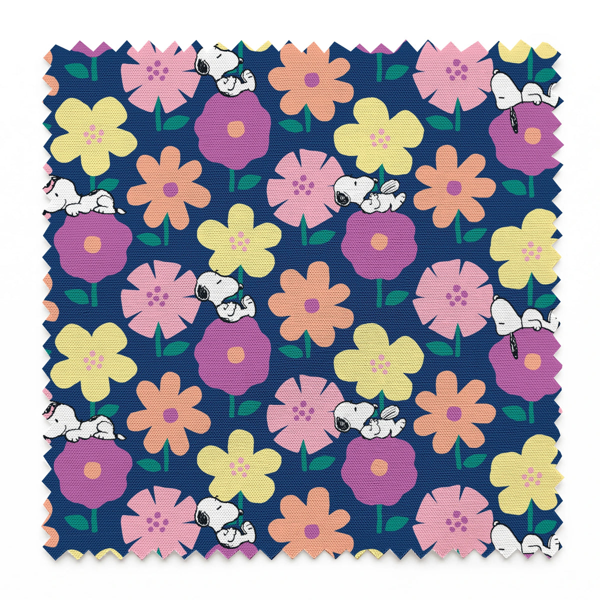 Peanuts Snoopy Floral Dreams Fabric