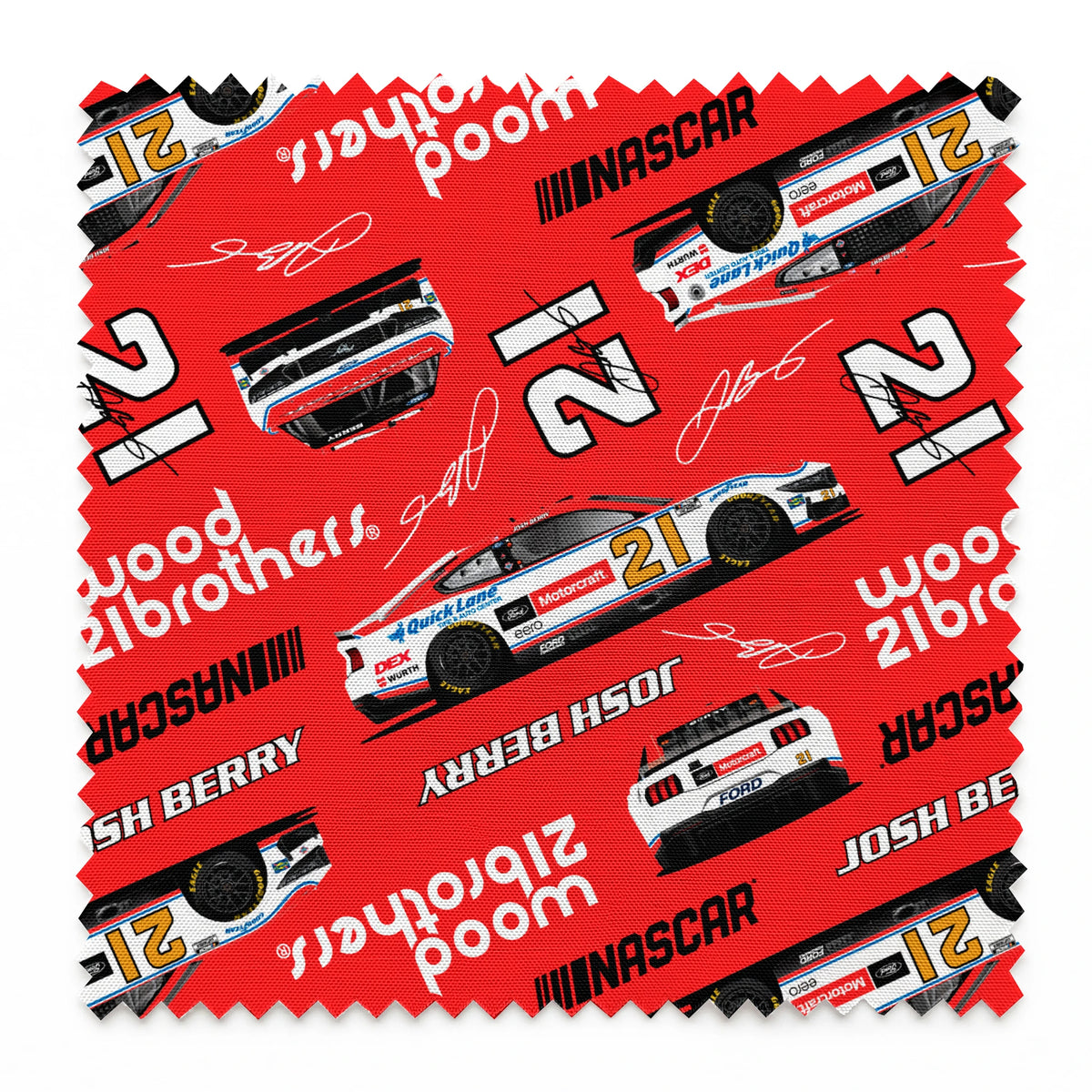 NASCAR® Josh Berry Toss on Red Fabric