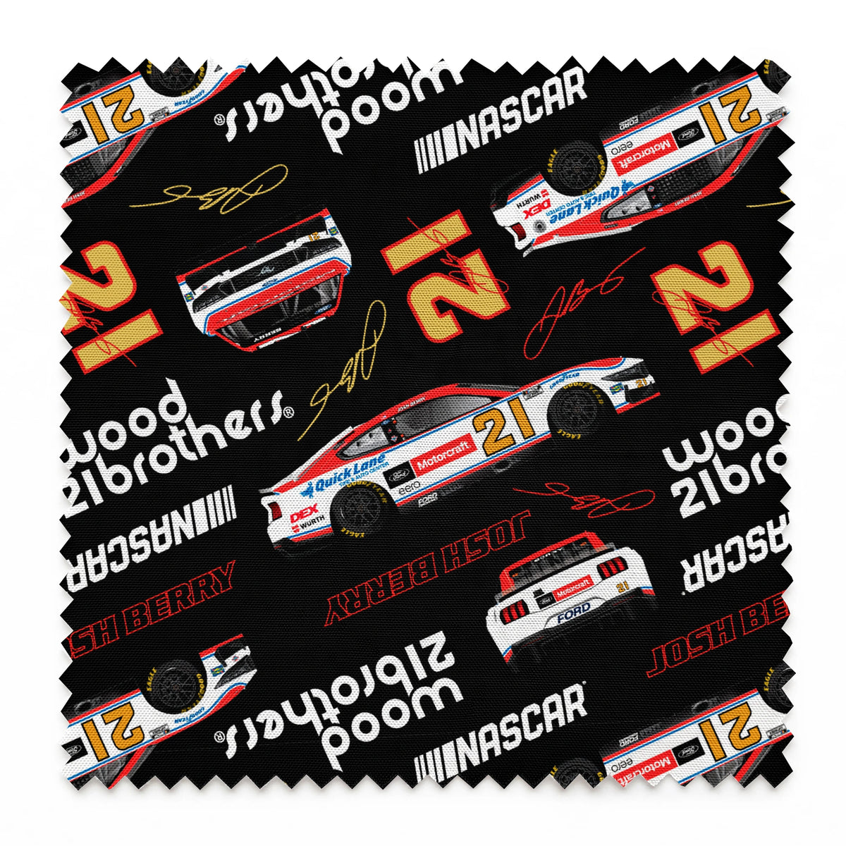 NASCAR® Josh Berry Toss on Black Fabric