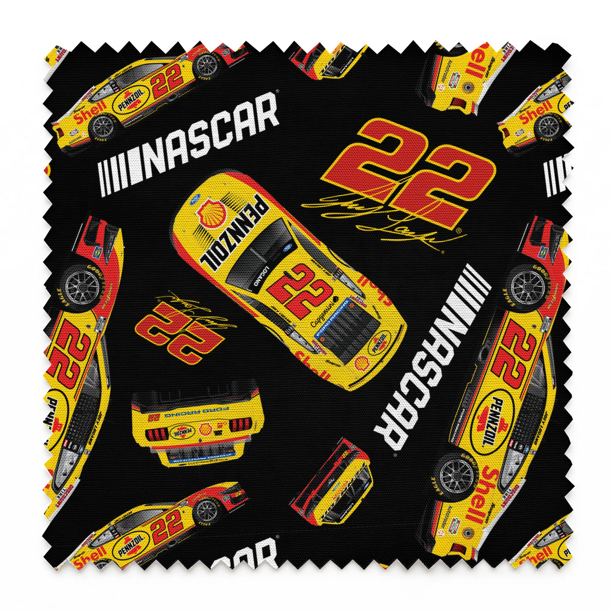 NASCAR® Joey Logano Toss on Black Fabric