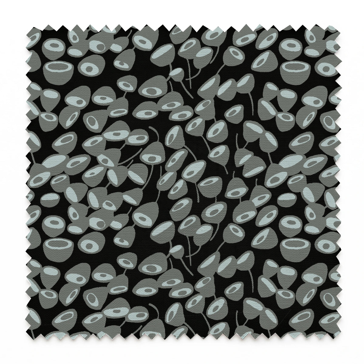 Idris on Black Days Fabric