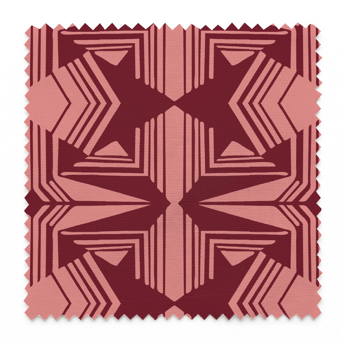 Clarice on Oxblood Fabric
