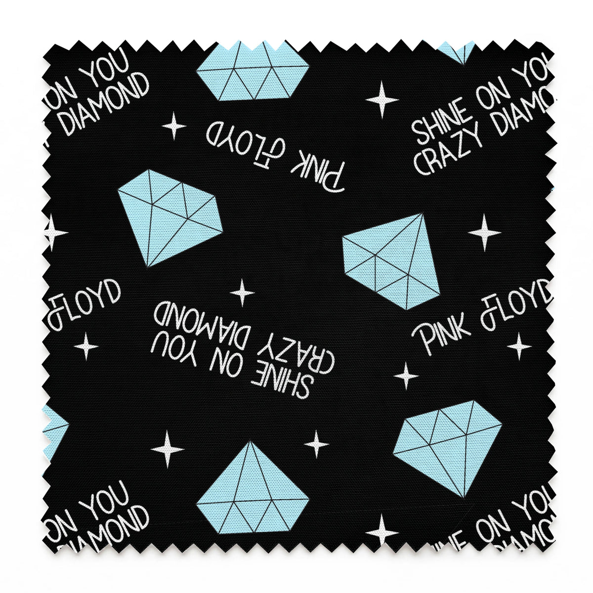 Pink Floyd Crazy Diamond Fabric