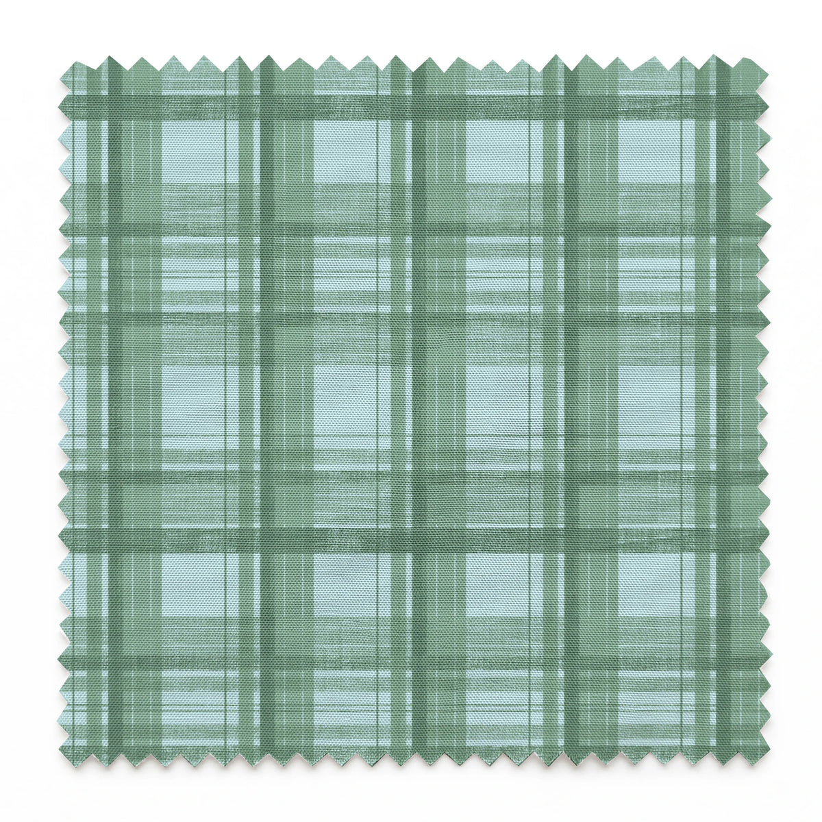 Saturday Evening Post  Christmas Plaid on Evergreen Fabric