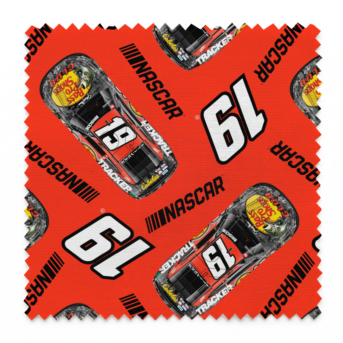 NASCAR® Chase Briscoe Toss on Orange Fabric