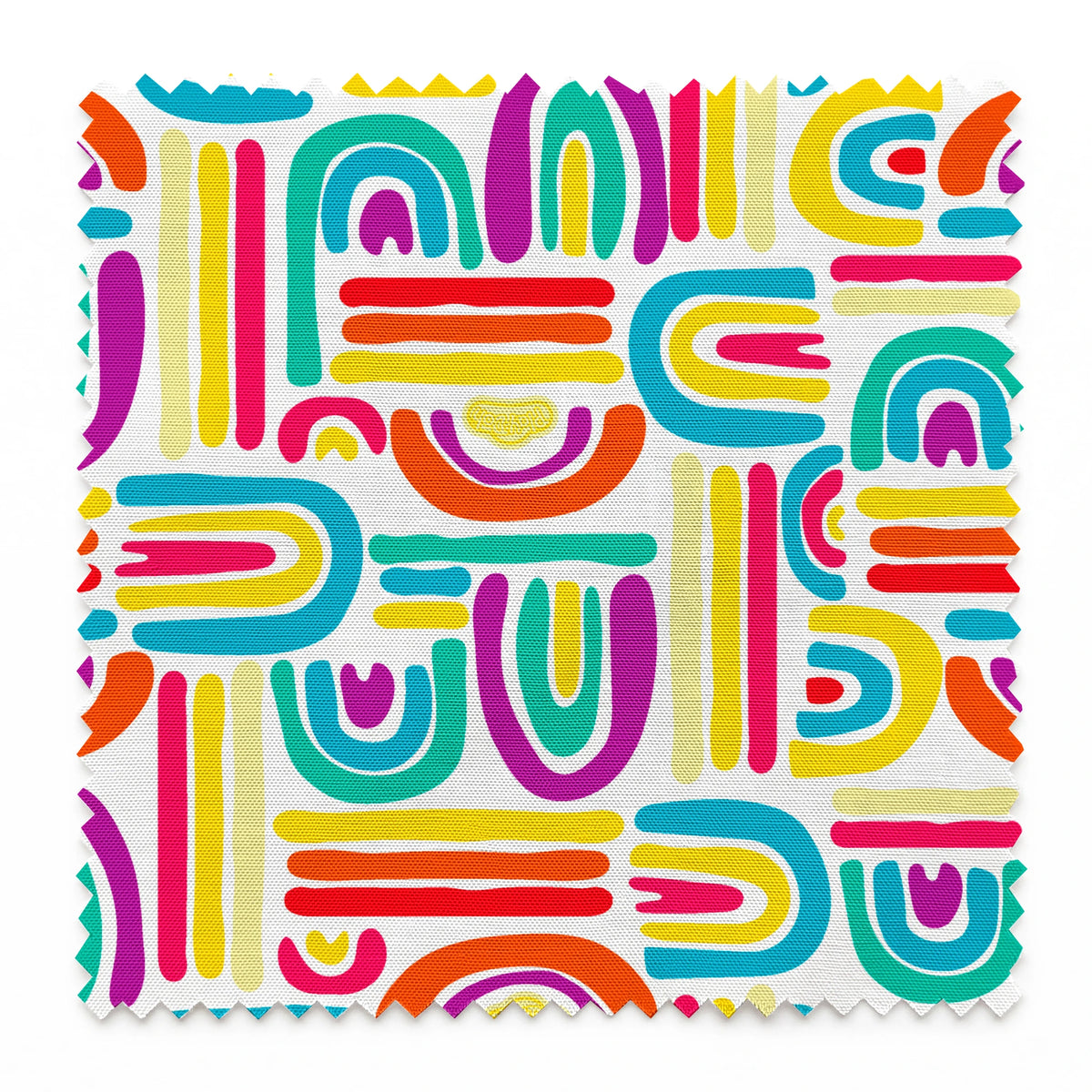 Hasbro Play-Doh Rainbow Arch on White Fabric