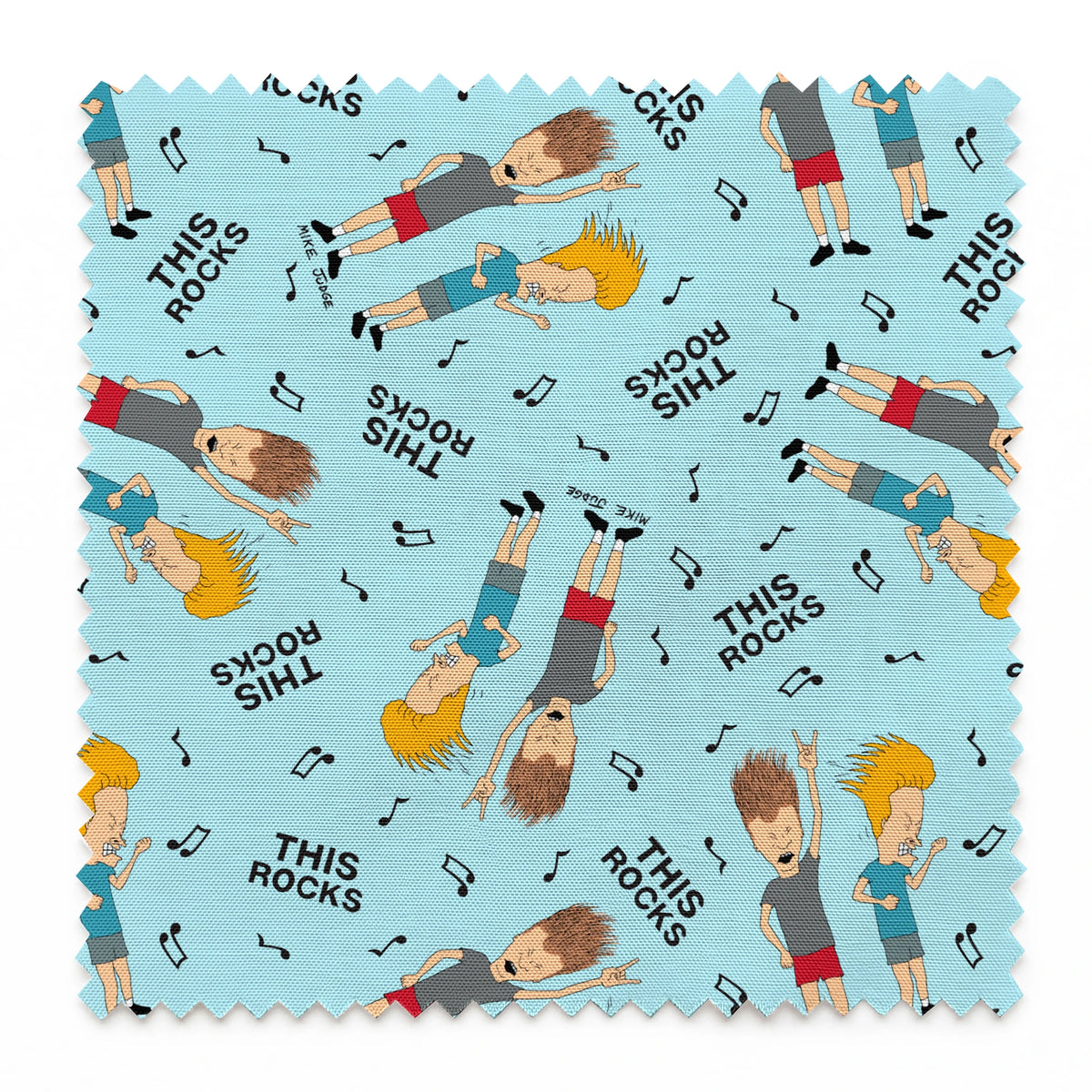 Paramount Beavis and Butt-Head This Rocks Fabric