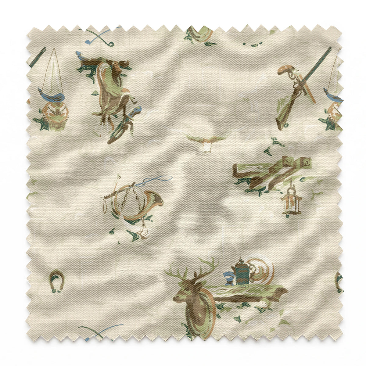 Walker on Forestry Fabric