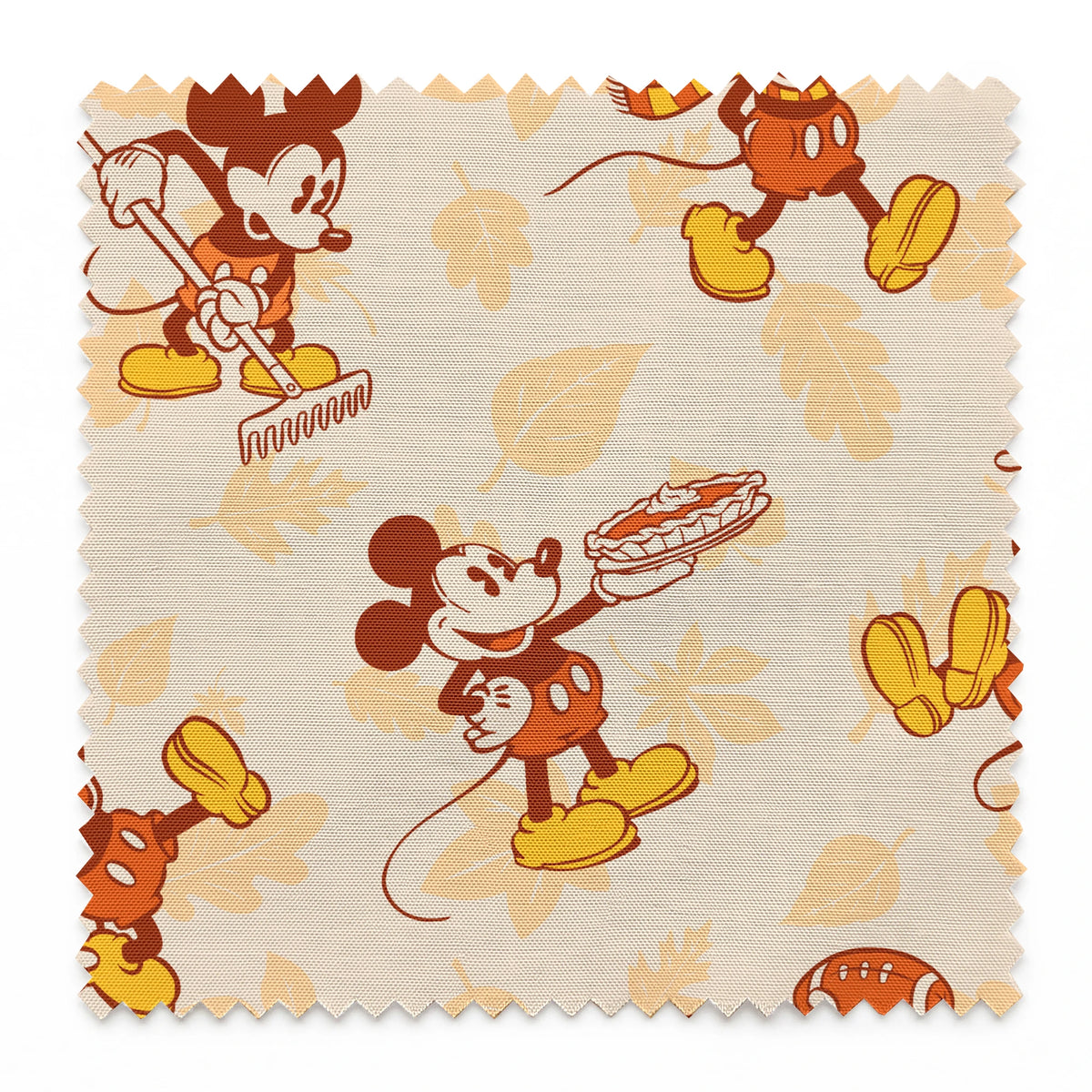 Disney Mickey Mouse Fall Activities Fabric