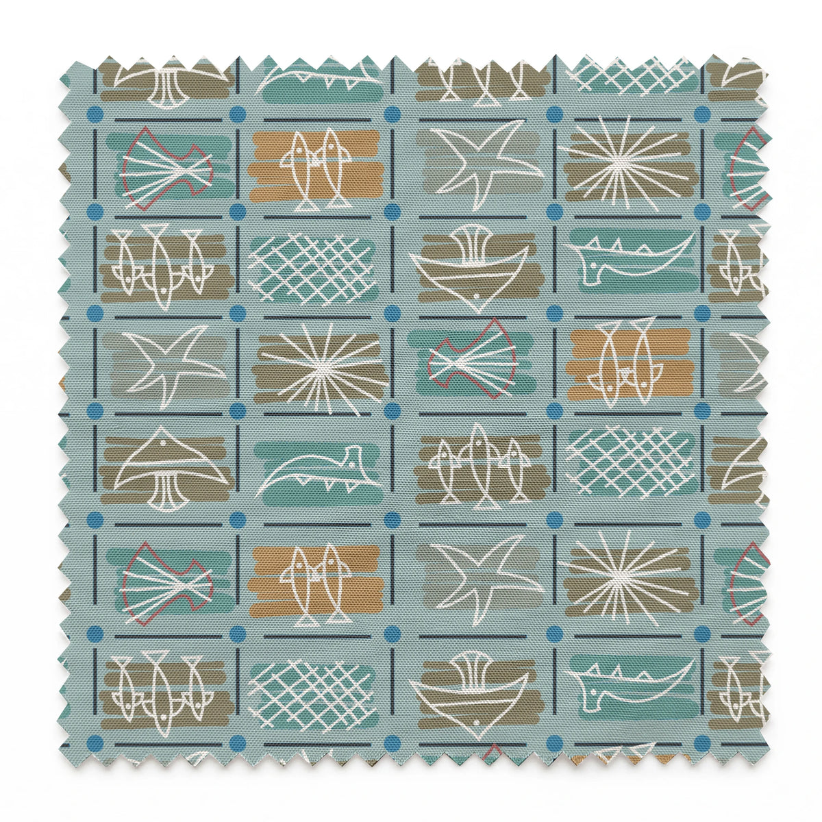 Lena on Mineral Fabric