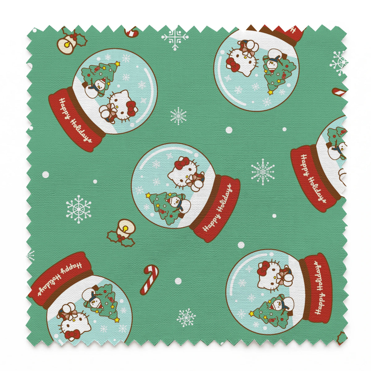 Hello Kitty® Snow Globe Toss Fabric
