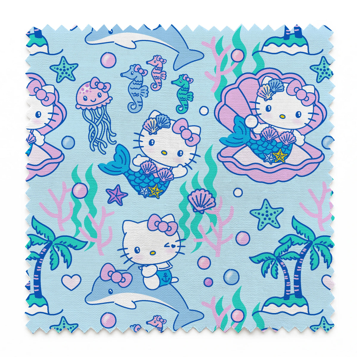 Hello Kitty® Mermaids Toss Fabric