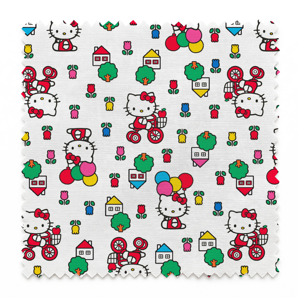 Hello Kitty® Floral Town Fabric