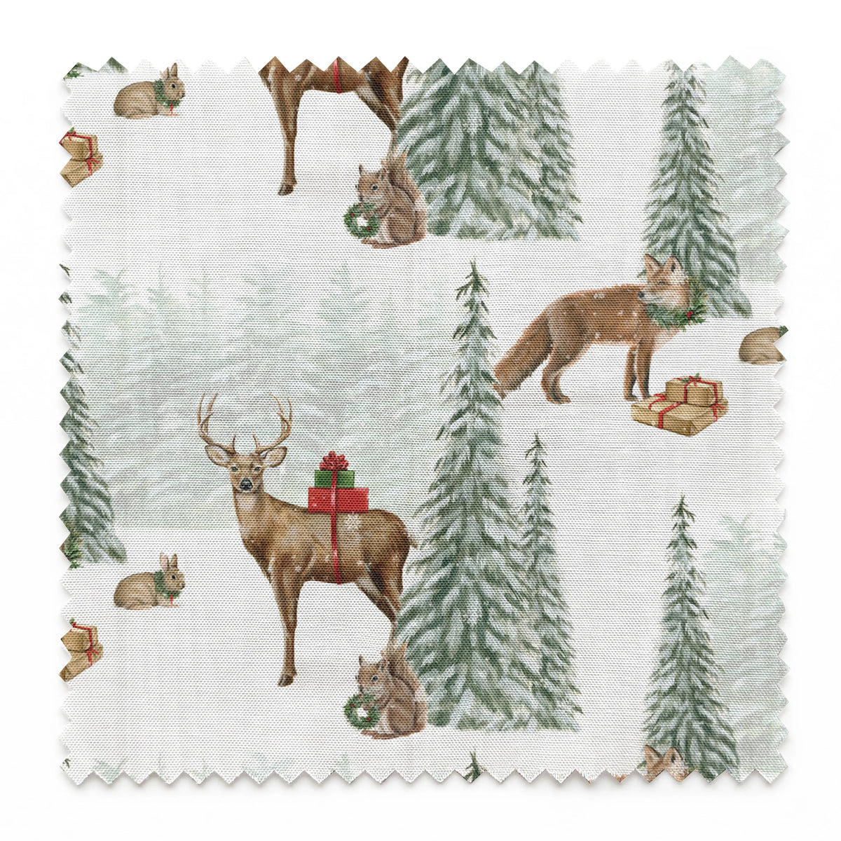 Danielle Murray Woodland Christmas Fabric