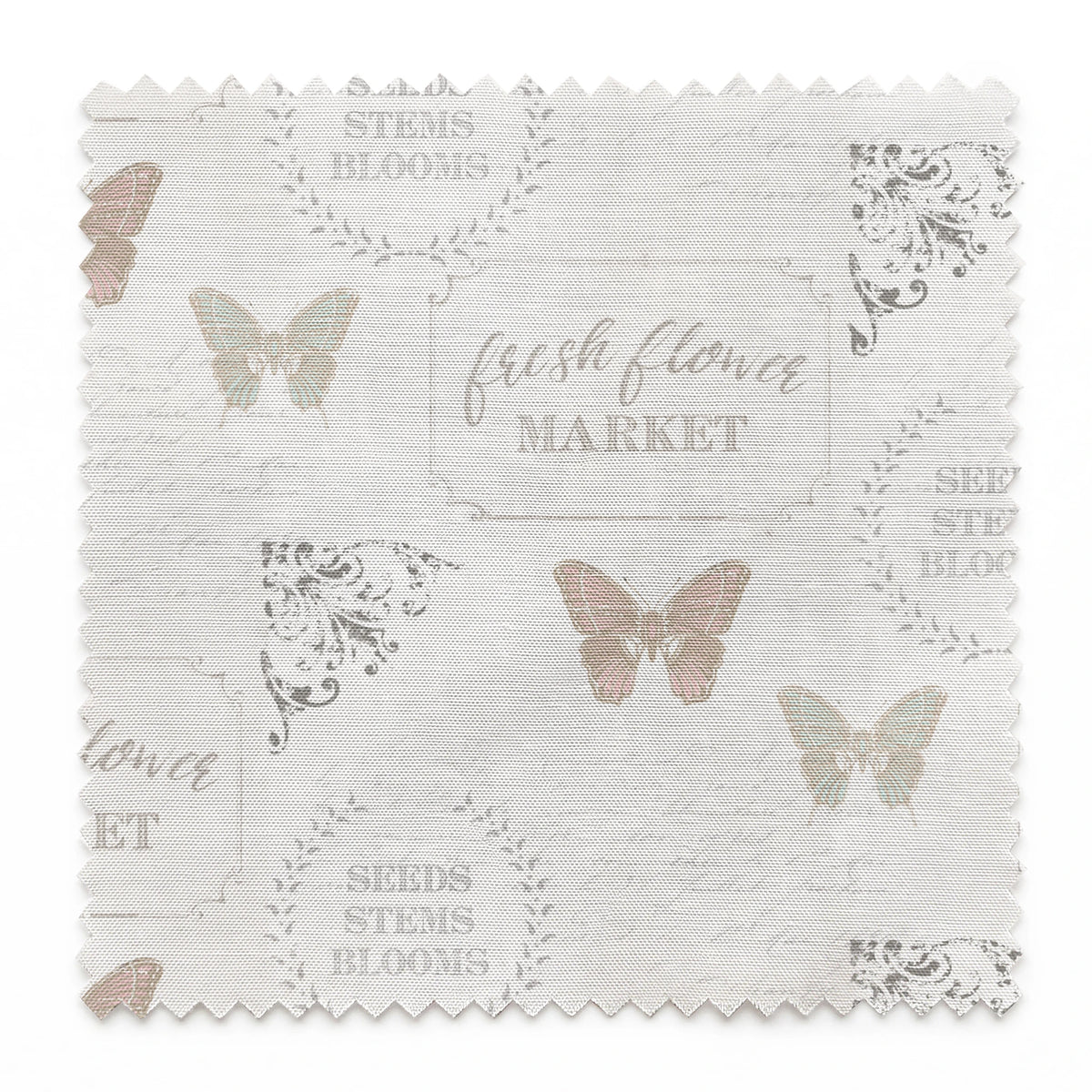 Danielle Murray Flower Market Butterflies Fabric