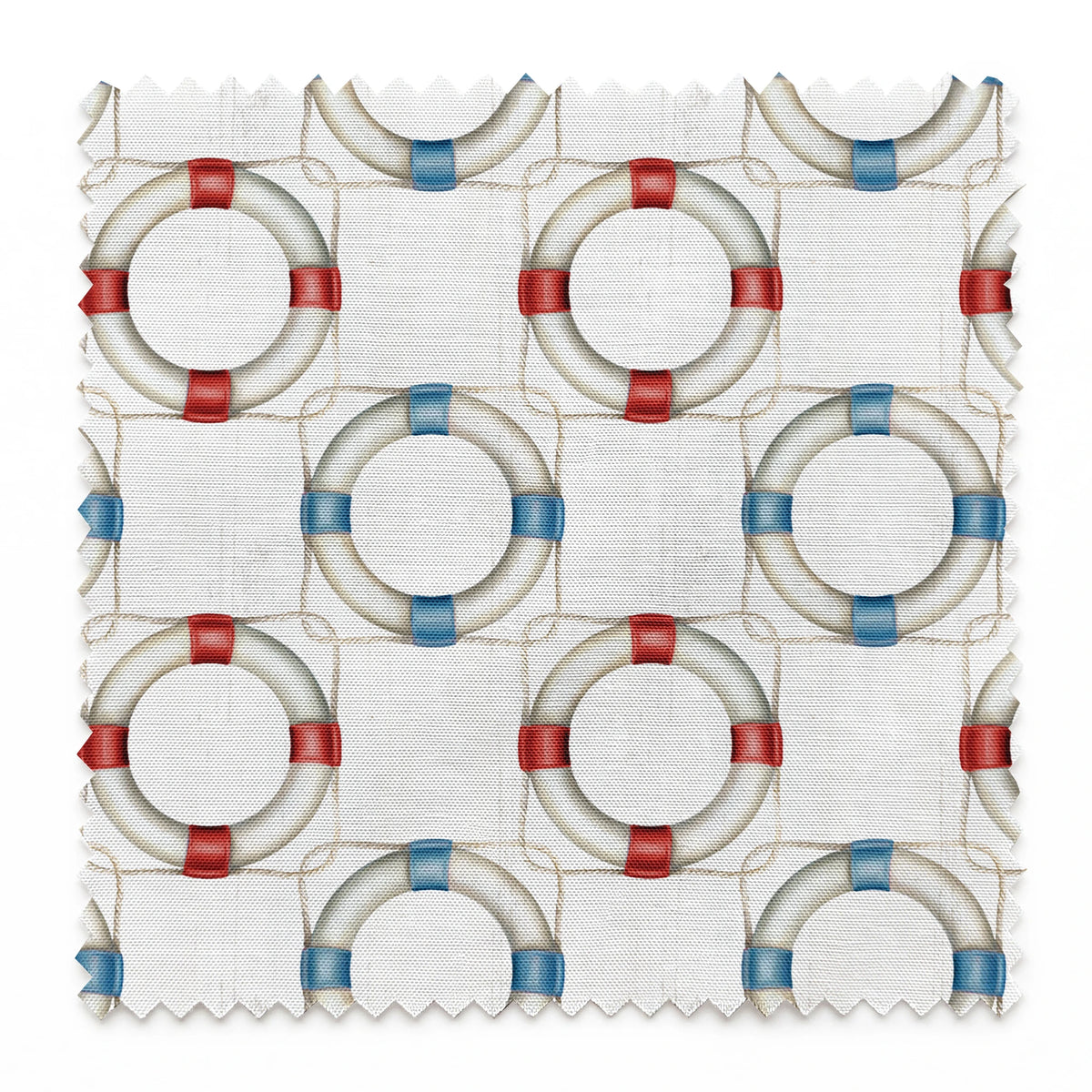 Danielle Murray Interlocked Life Preservers Fabric