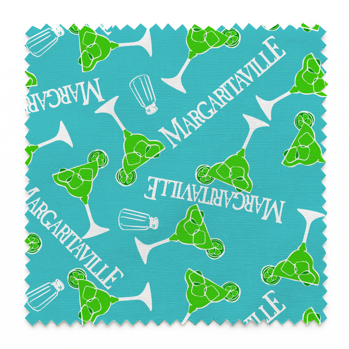 Margaritaville Tropical Lime Margaritas Toss Fabric