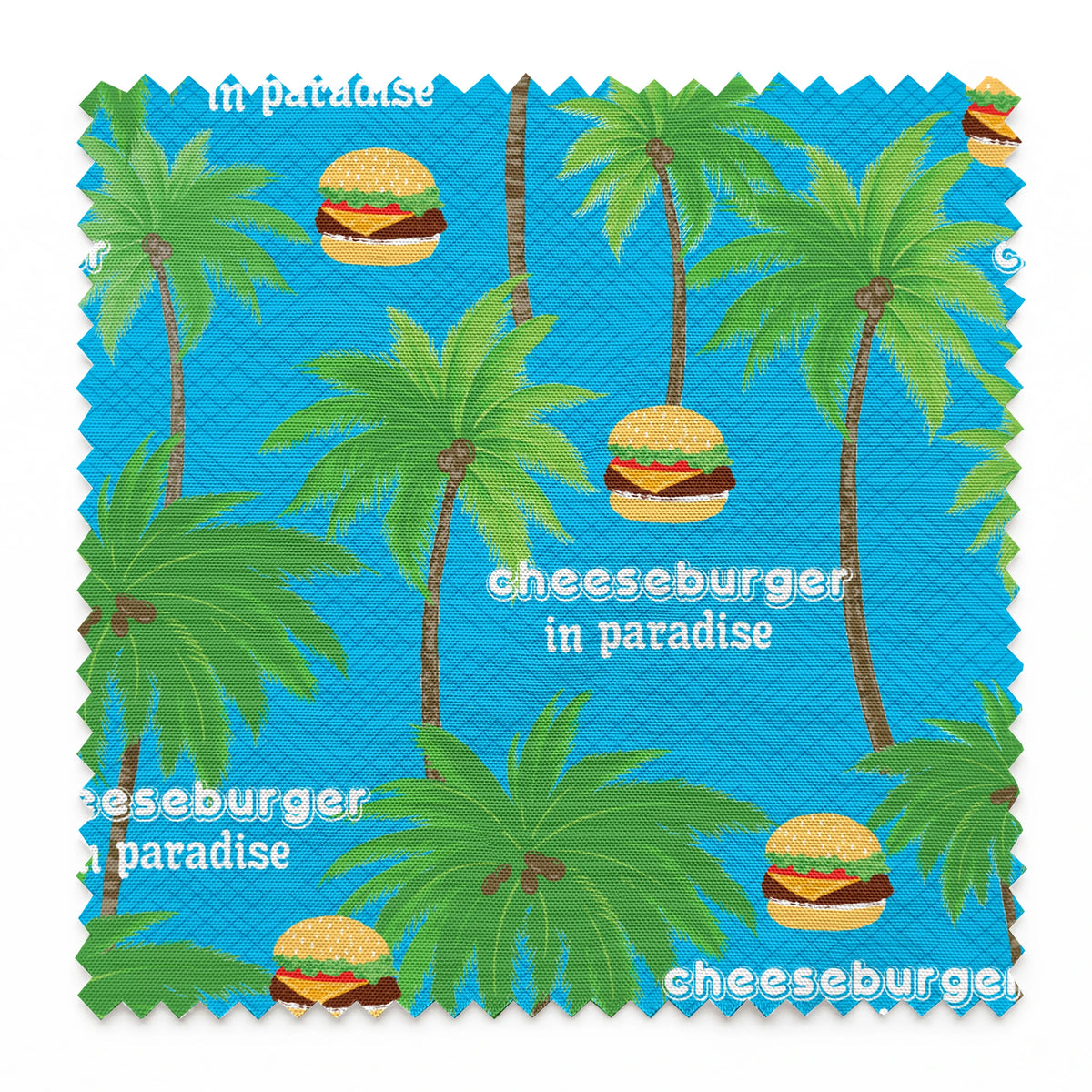 Margaritaville Cheeseburger Paradise Tropical Fabric