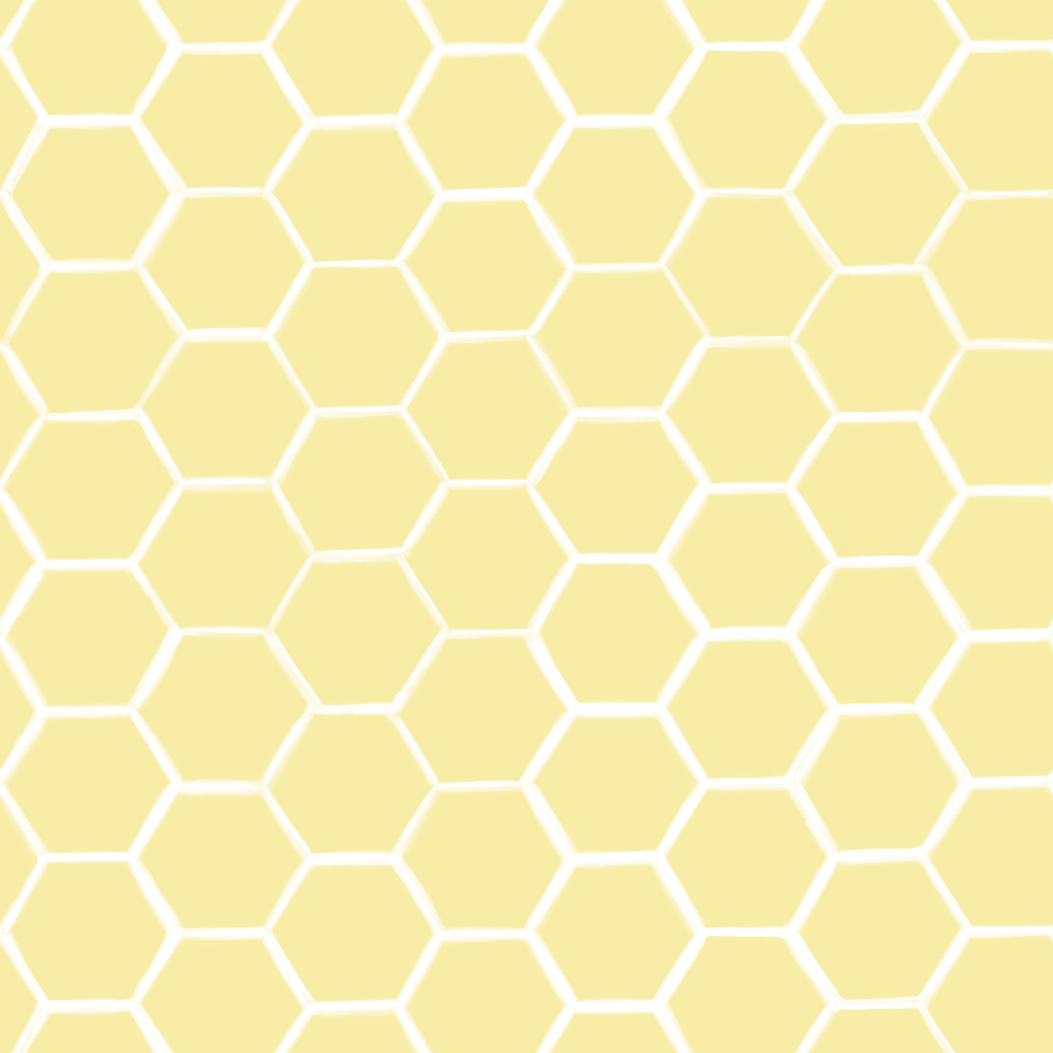 Yellow and white honeycomb pattern fabric designed by Nicole Tamarin with a soft geometric style perfect for bright, cheerful projects. tiled preview square