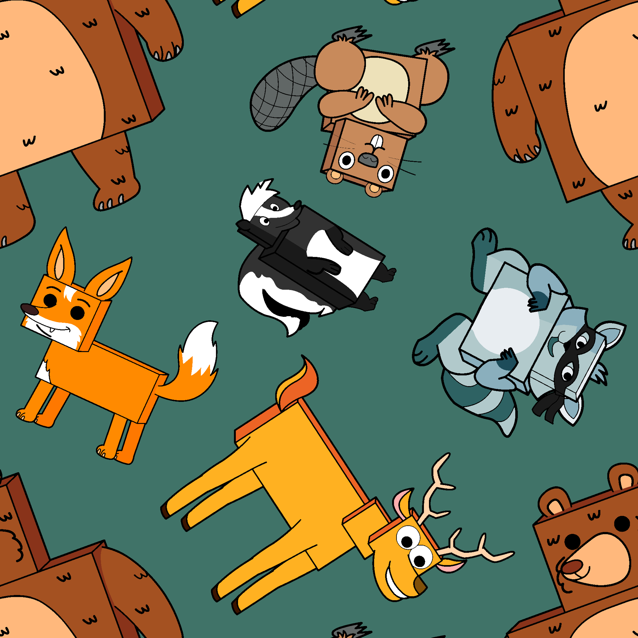  tiled preview square