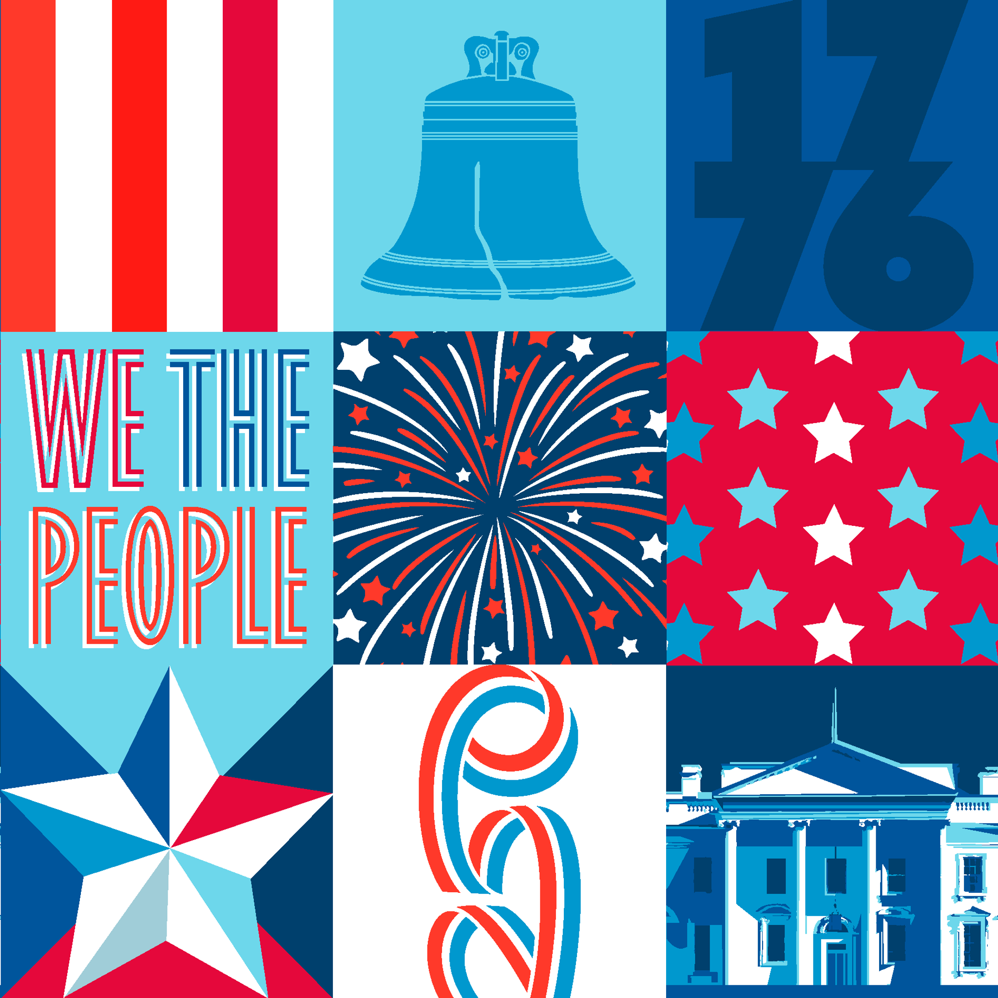  tiled preview square