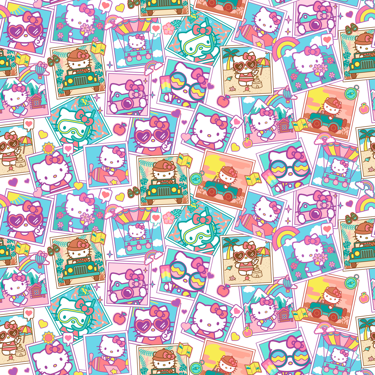 Hello Kitty® Photo Adventures Wallpaper