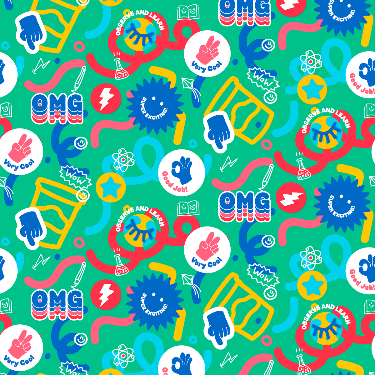 Hasbro Play-Doh Observe and Learn on Green Wallpaper