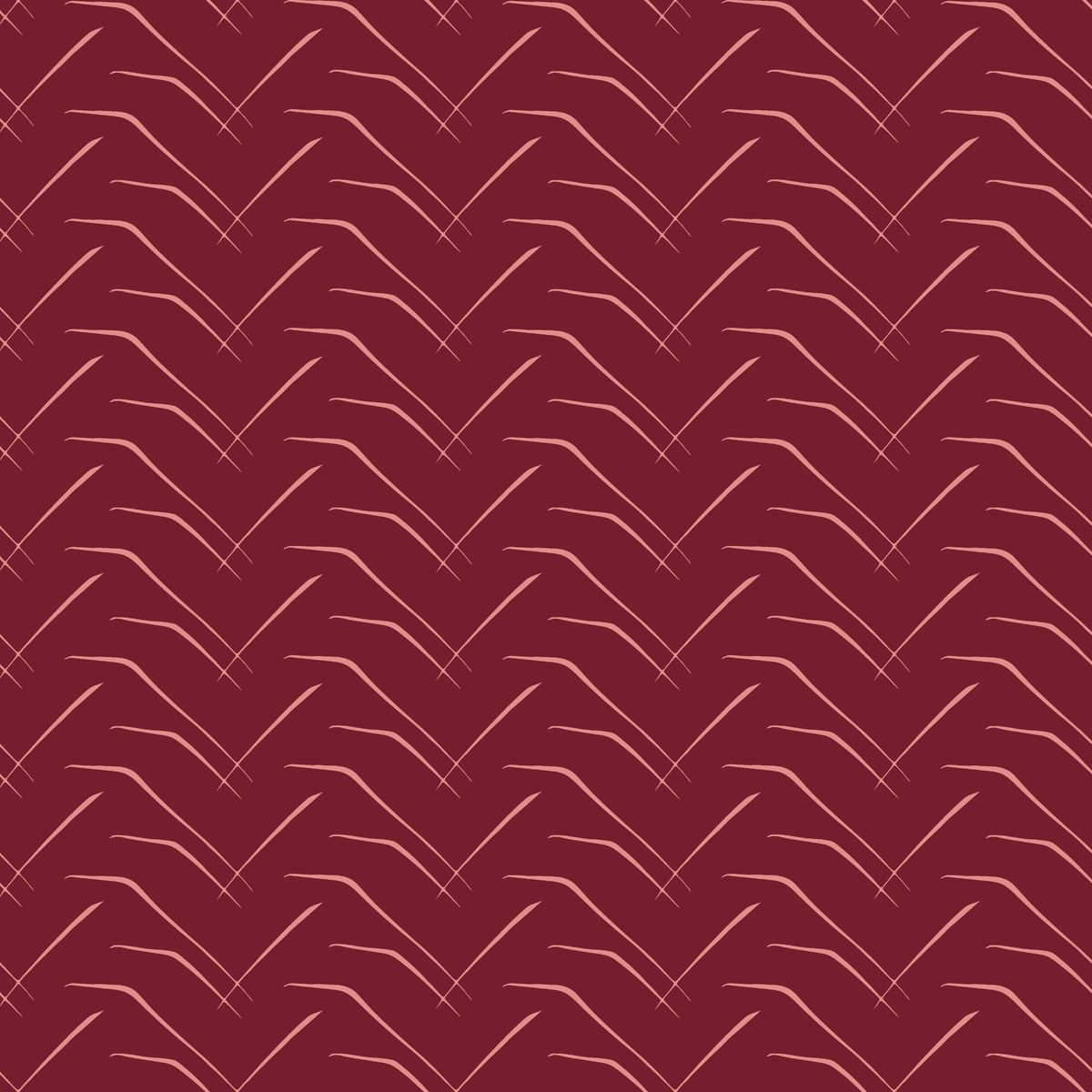 Dartmoore on Oxblood Wallpaper
