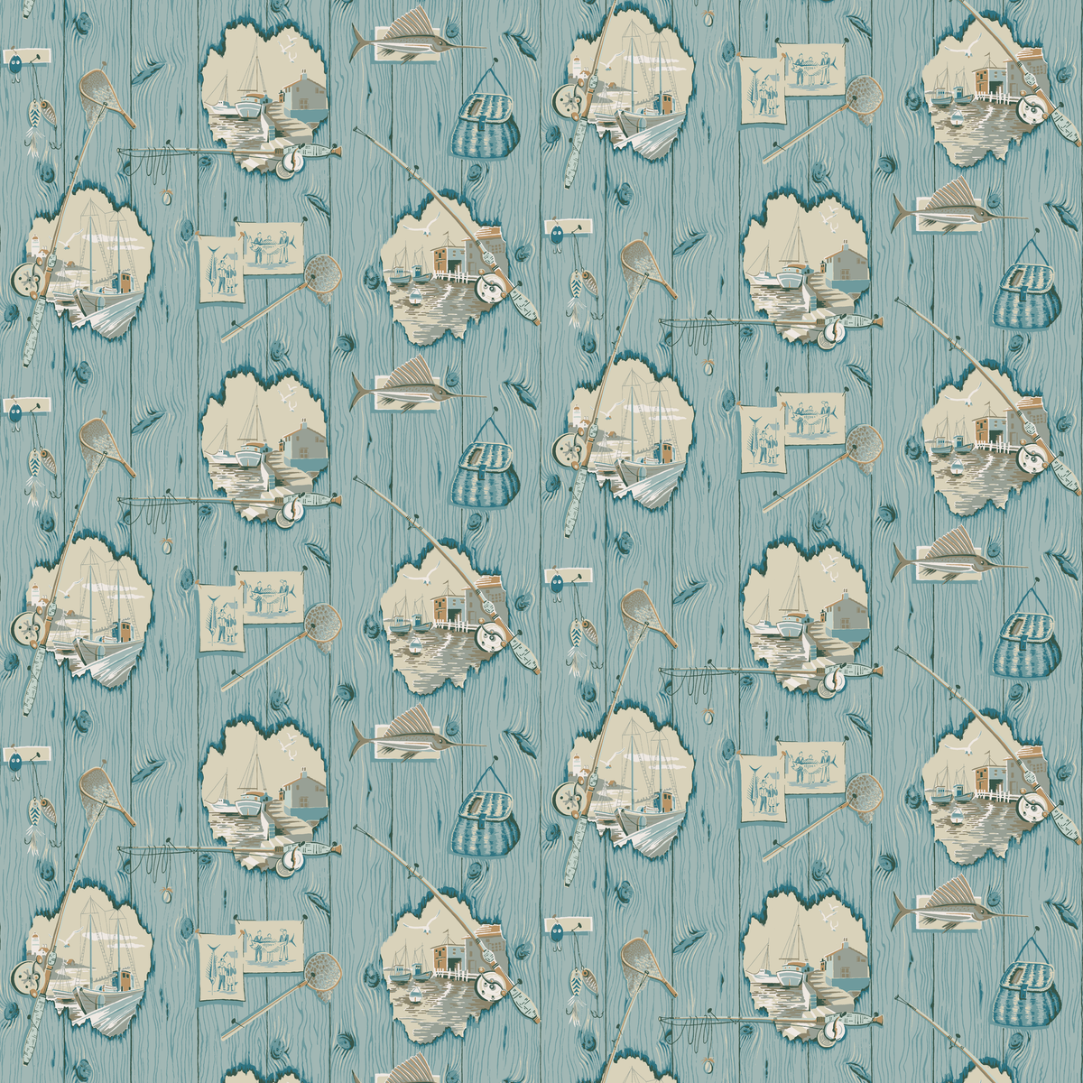 Farrington on Mineral Wallpaper