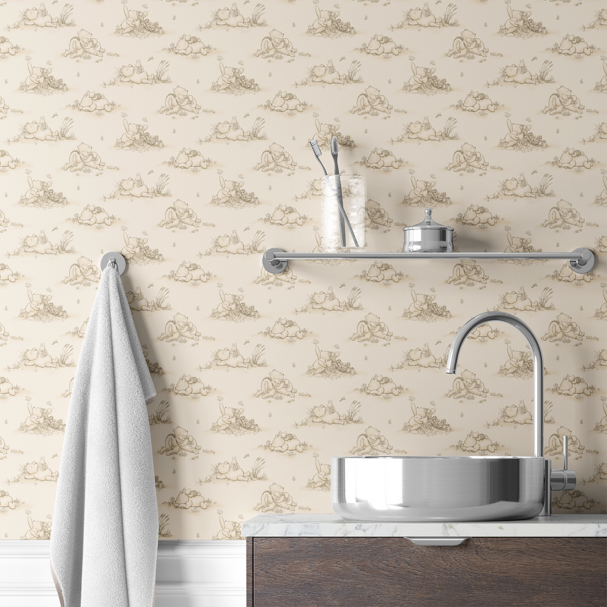  wallpaper bath mockup