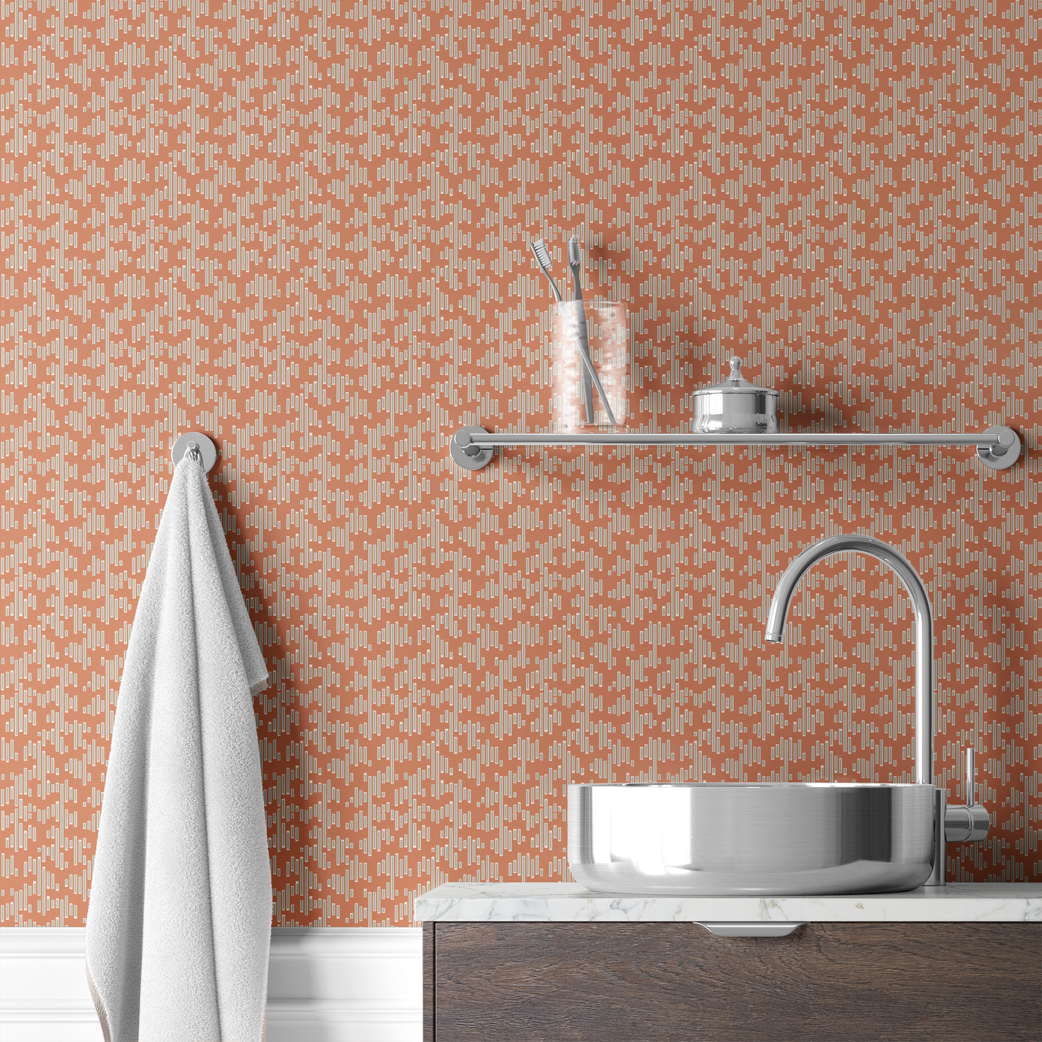  wallpaper bath mockup