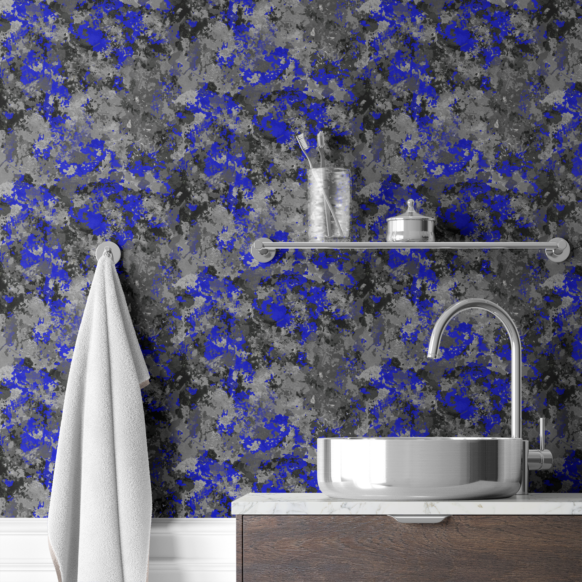  wallpaper bath mockup