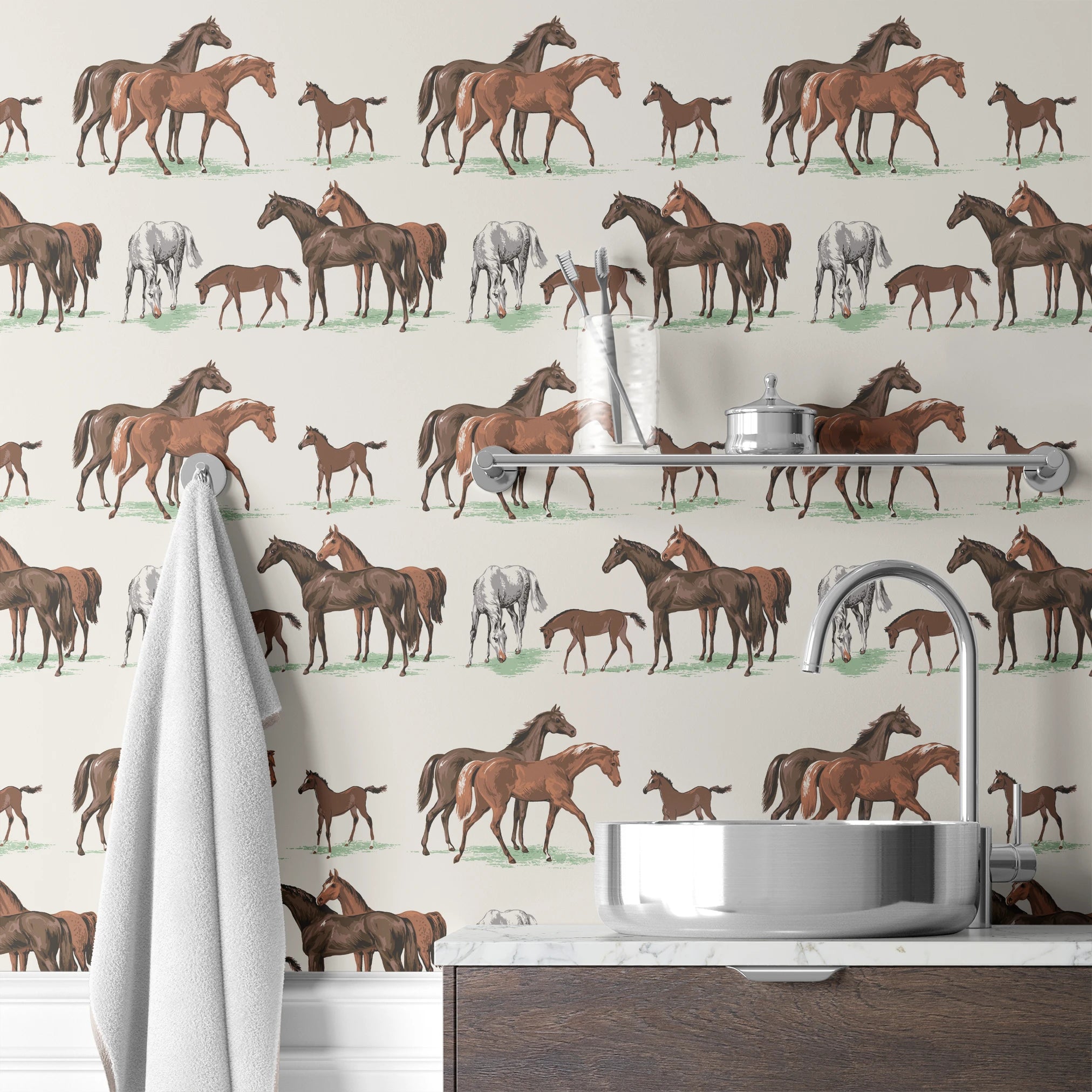 wallpaper bath mockup