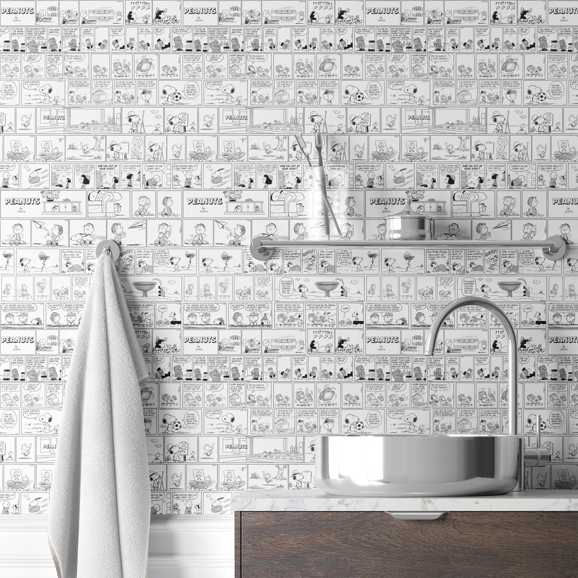  wallpaper bath mockup