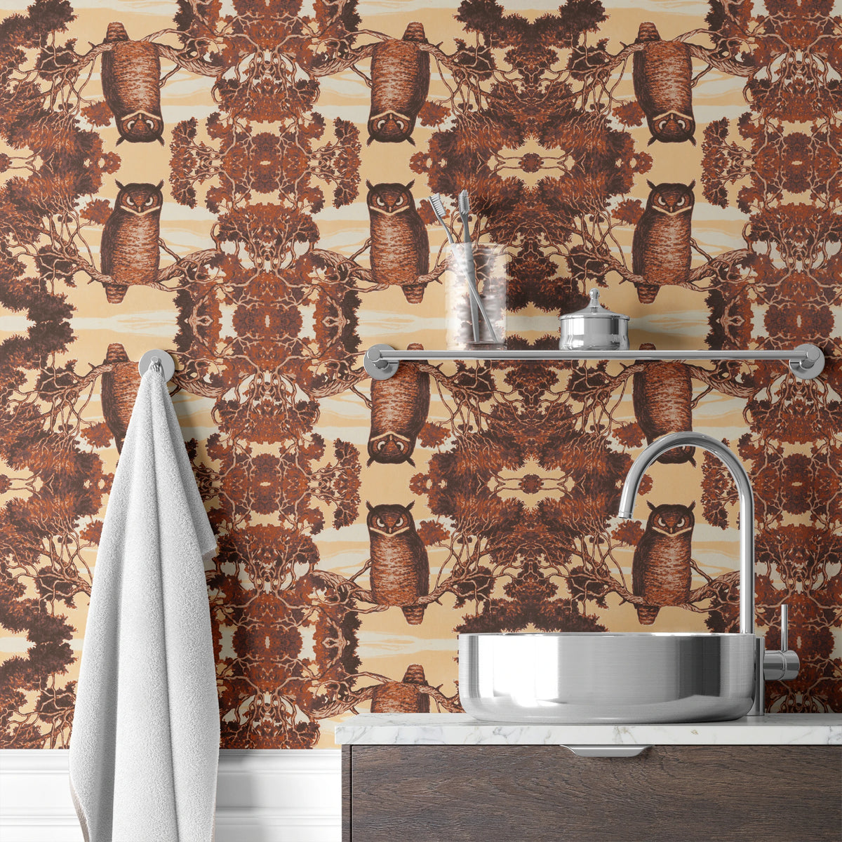 Weirdly Wise on Spiced Wallpaper