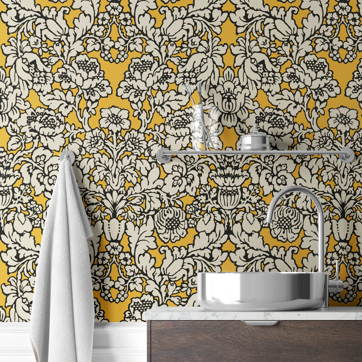 Idela on Gold Dust Wallpaper