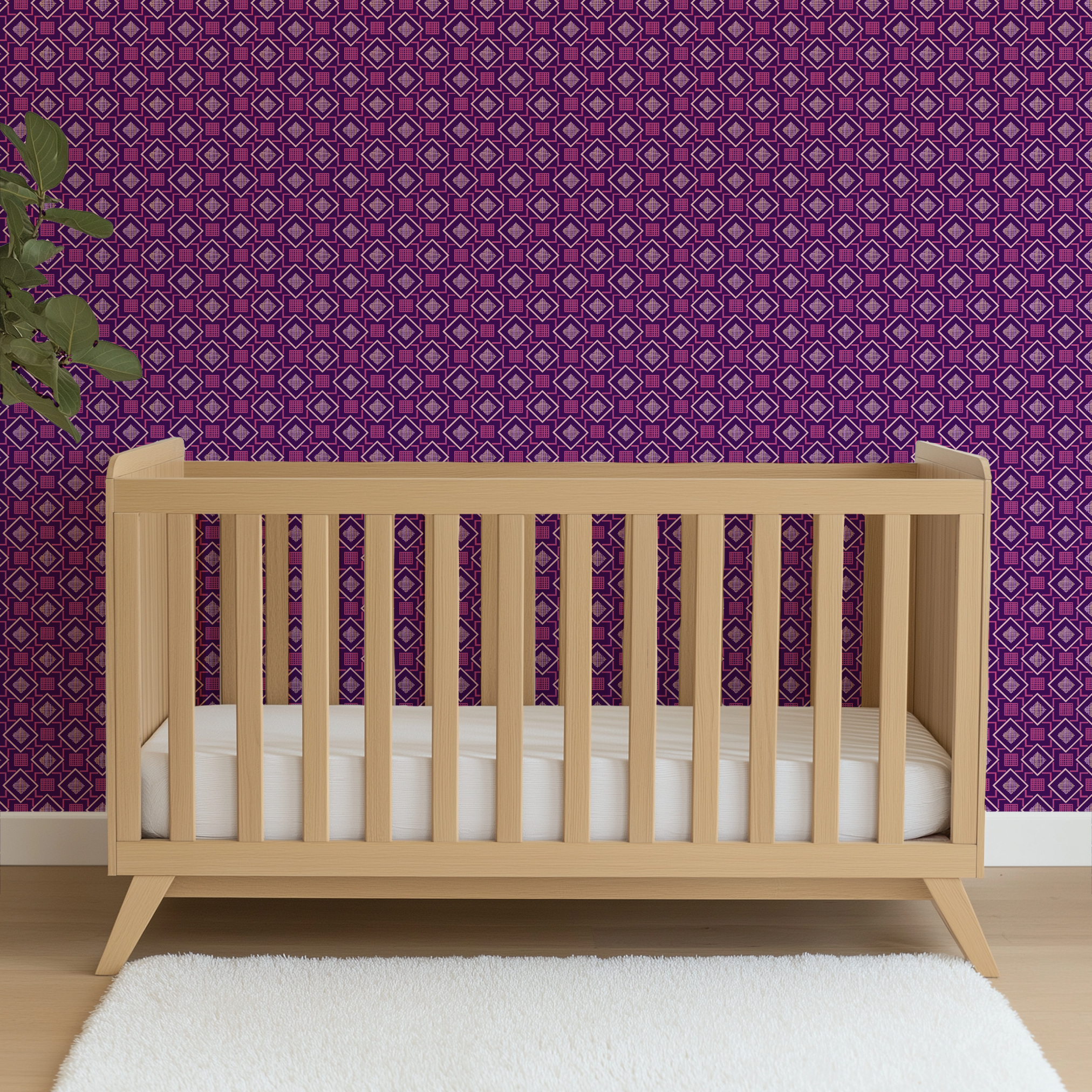 wallpaper crib mockup