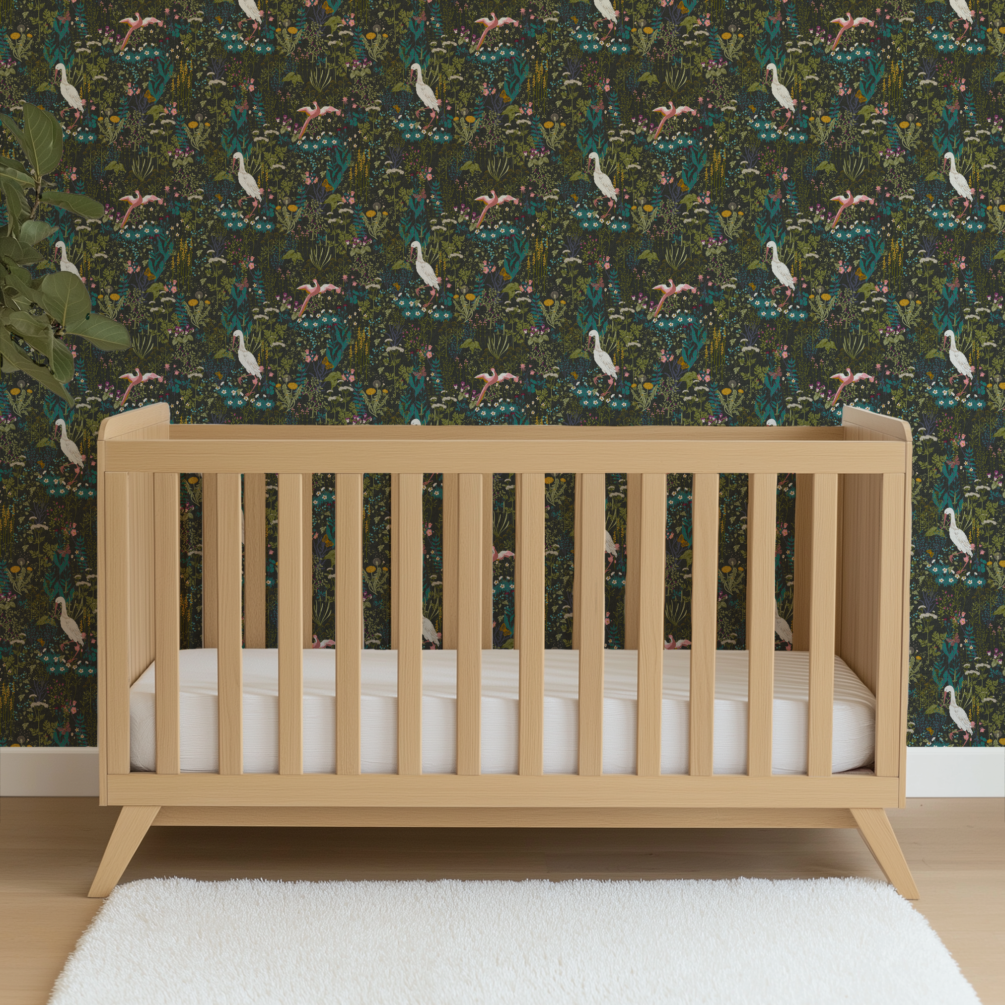 wallpaper crib mockup