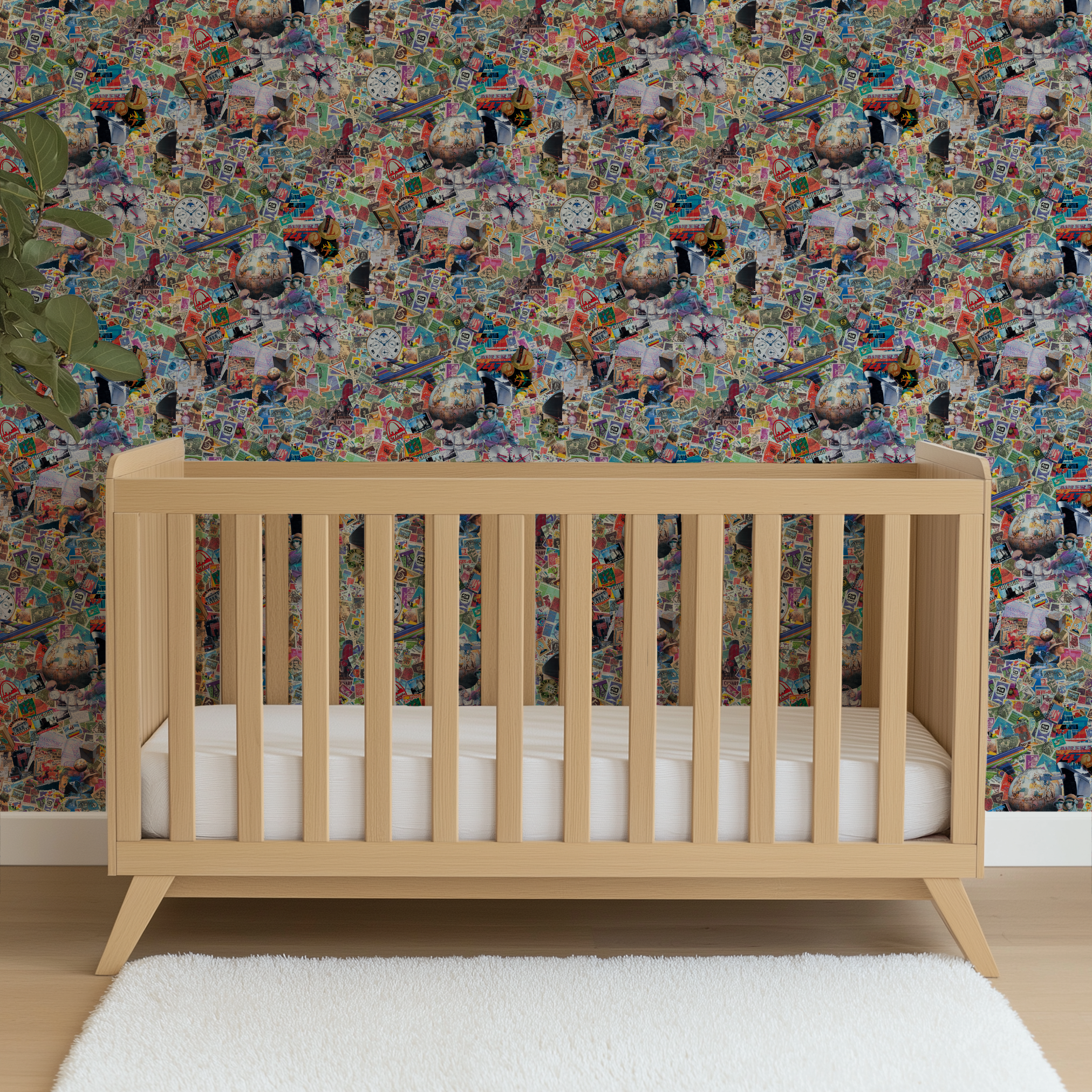 wallpaper crib mockup