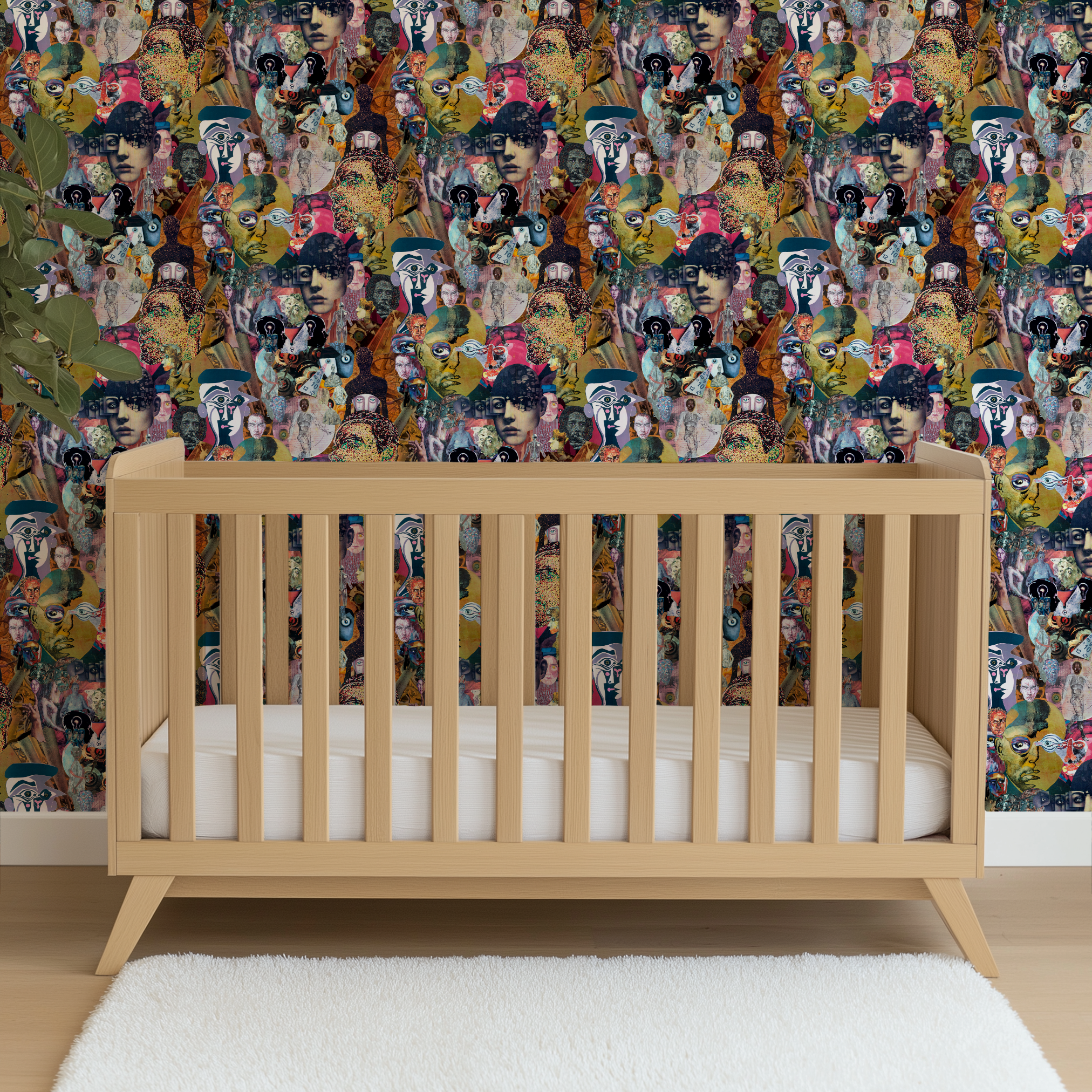 wallpaper crib mockup