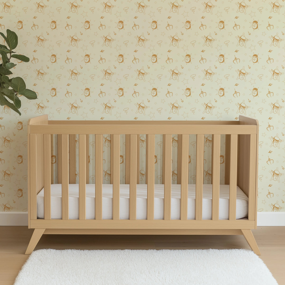 Disney and Pixar Toy Story Infinity on Yellow Wallpaper