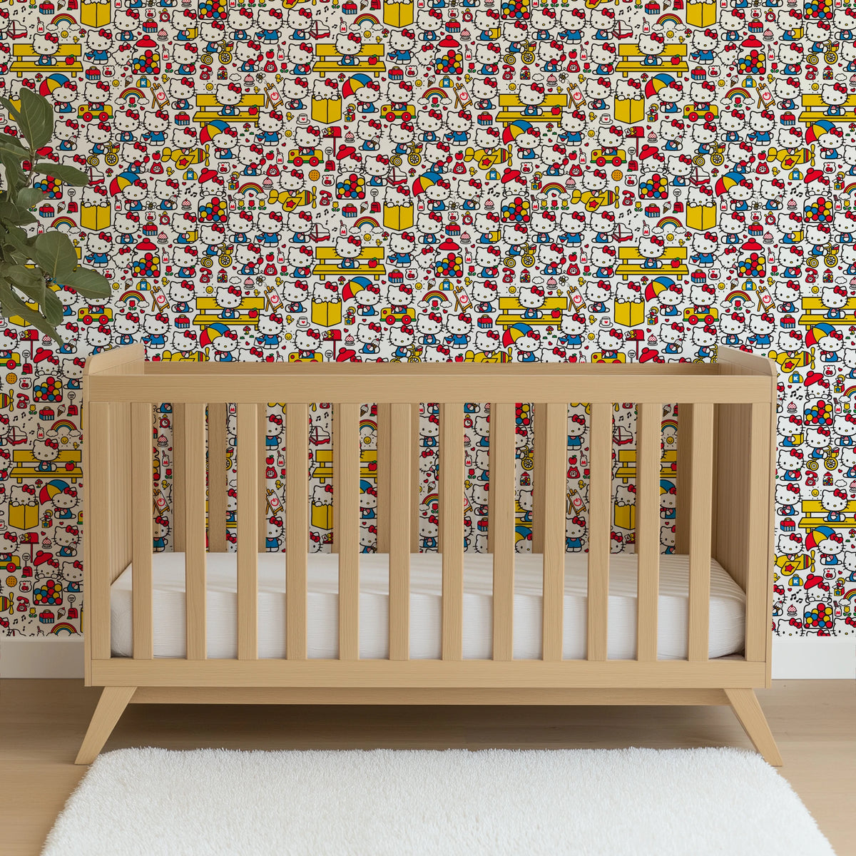 Hello Kitty® Colorful Activities Wallpaper