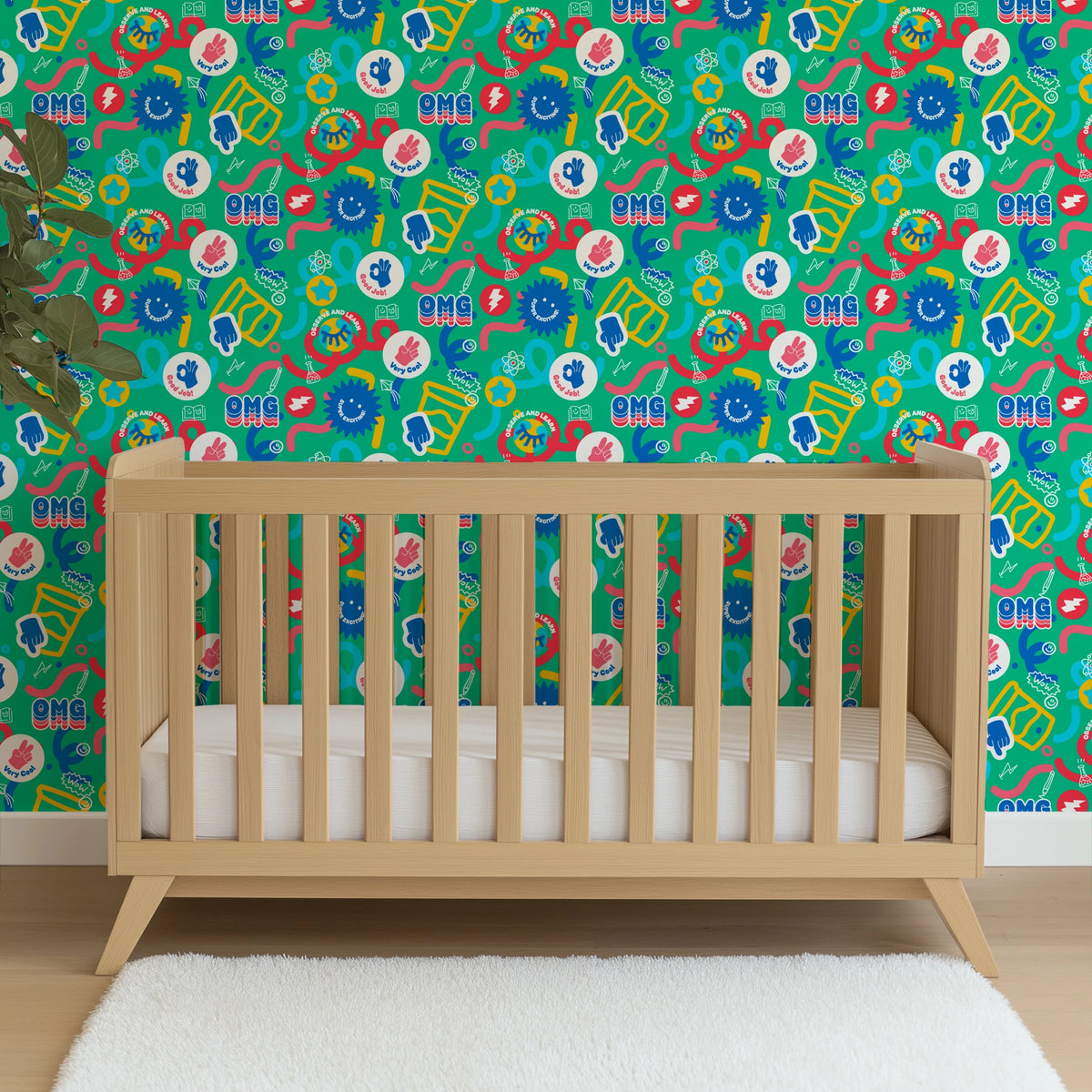 Hasbro Play-Doh Observe and Learn on Green Wallpaper