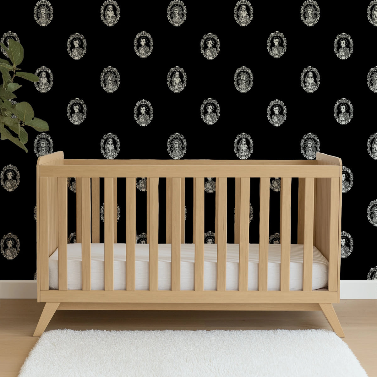 Disney Haunted Mansion Creepy Cameo Portraits Wallpaper