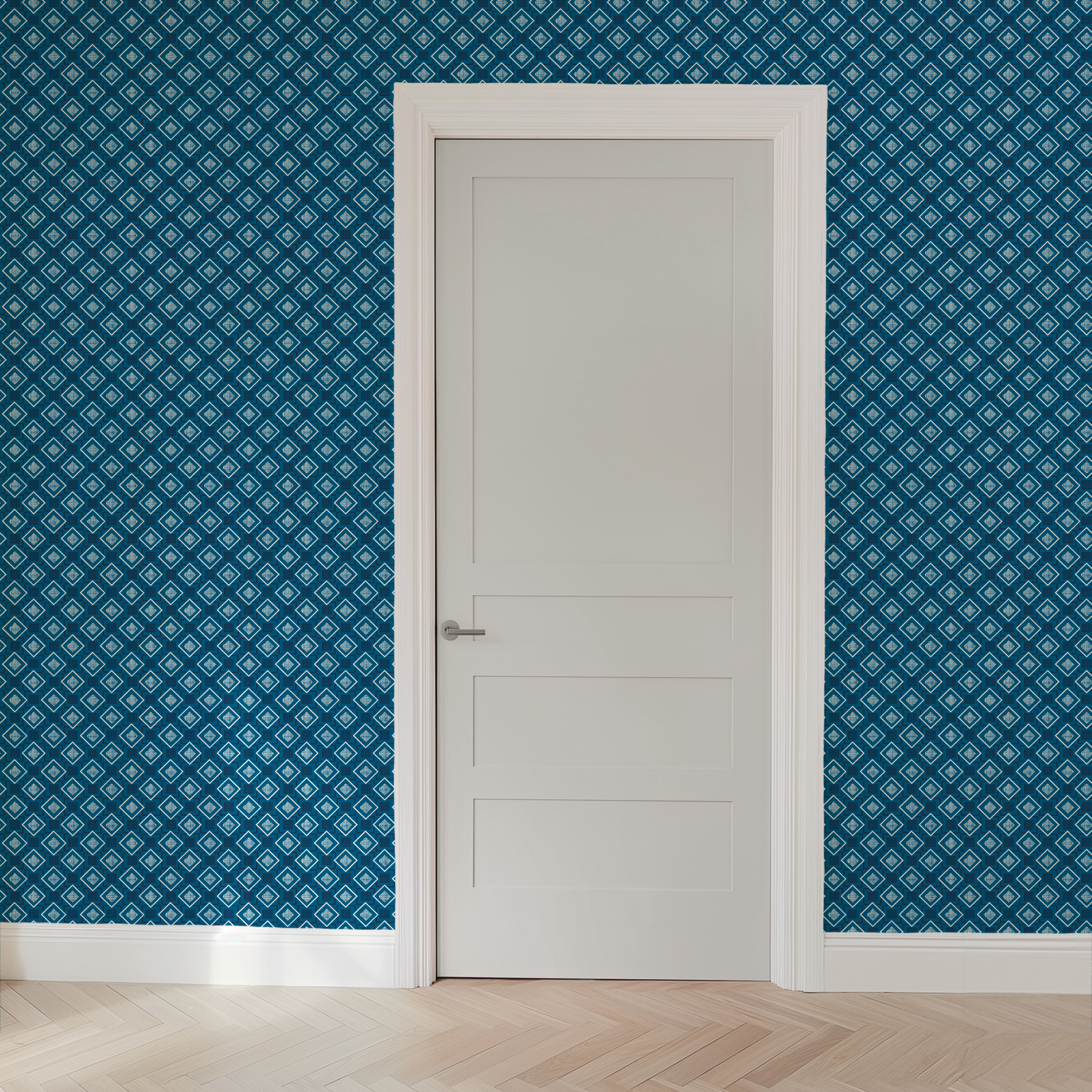 wallpaper door mockup
