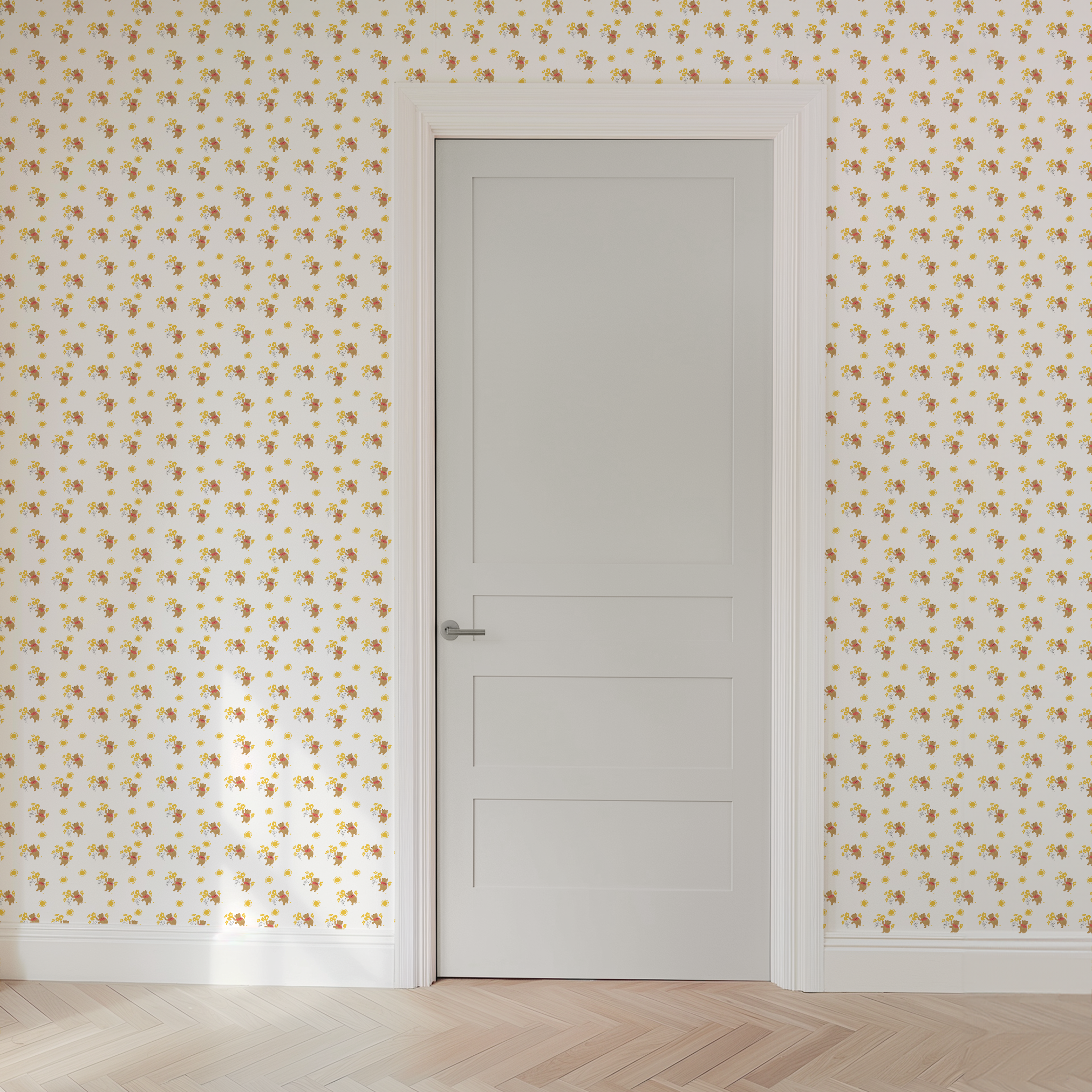  wallpaper door mockup