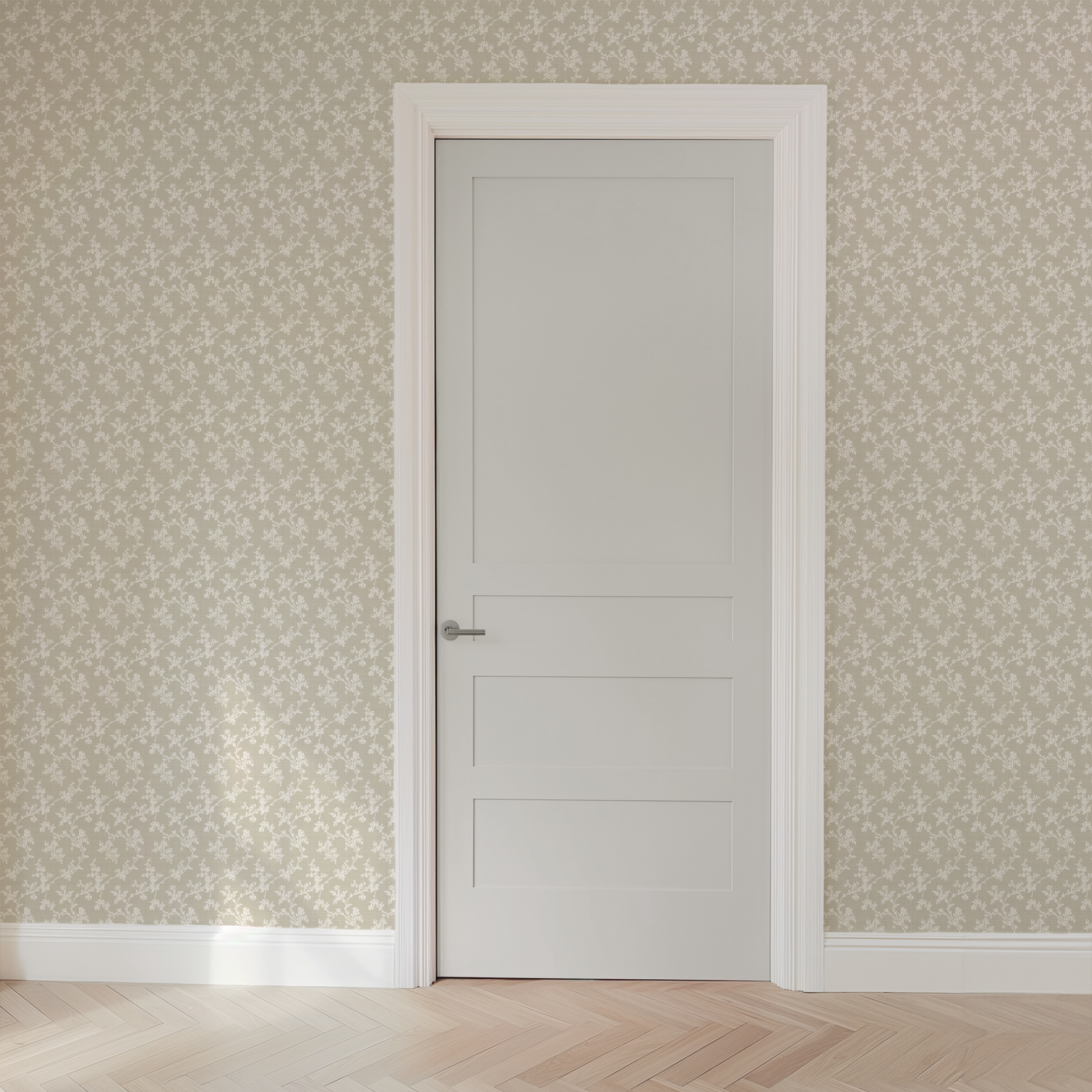 wallpaper door mockup