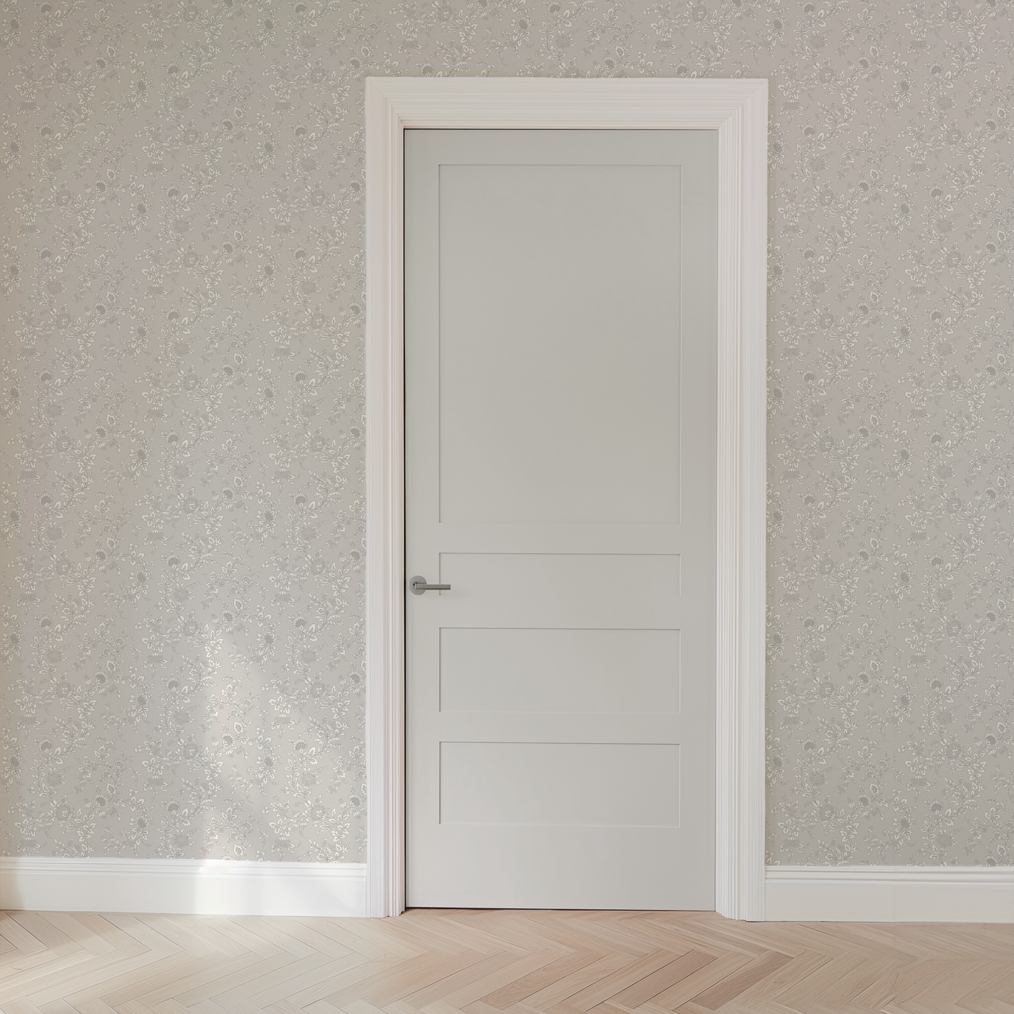 wallpaper door mockup
